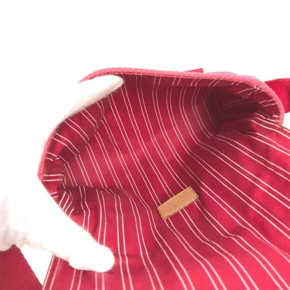 LOUIS VUITTON M40071 Antigua Sac mule Handbag Shoulder Bag Canvas pink - Picture 9 of 16